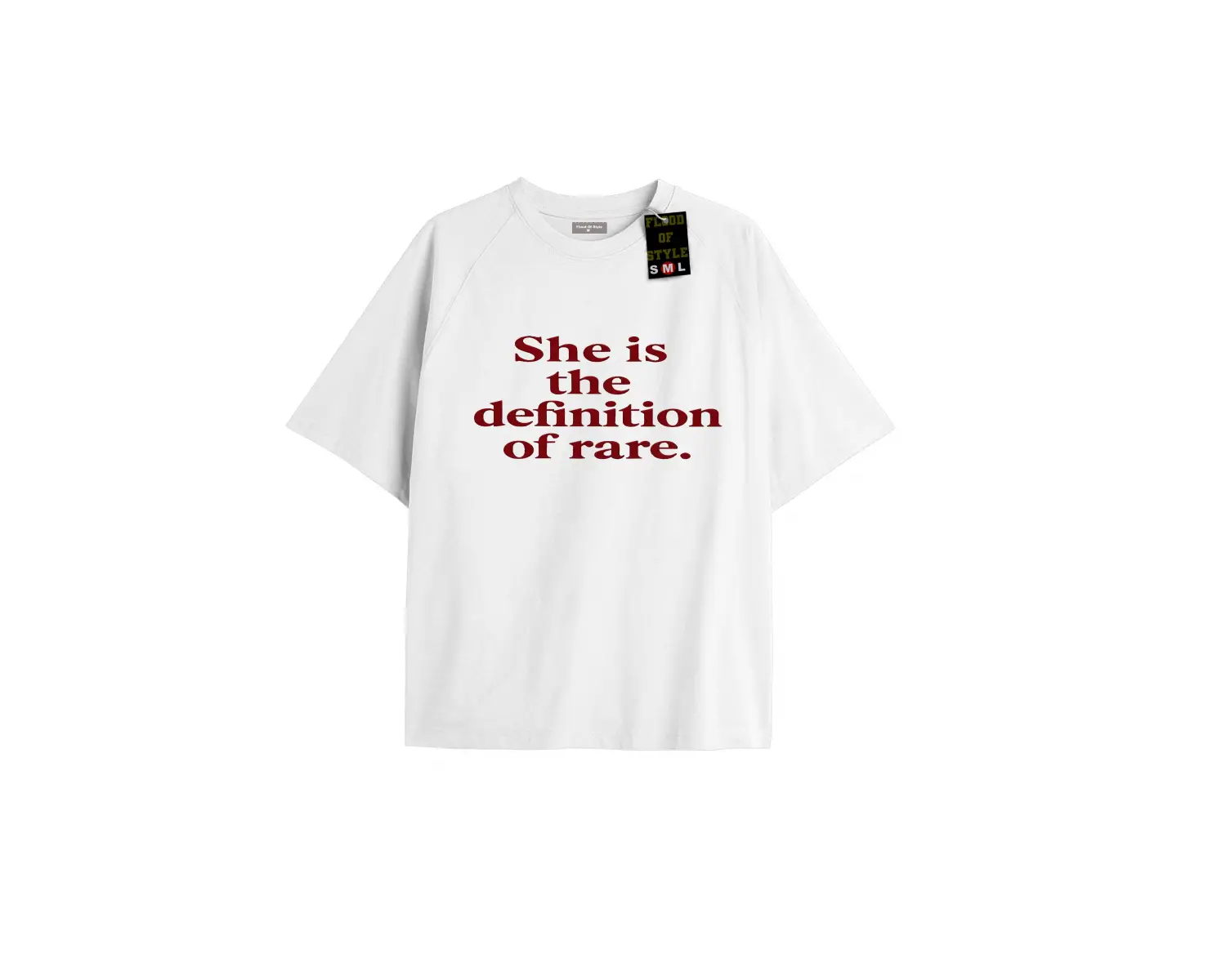 Beyaz Oversize T-shirt onadir Özel tasarım