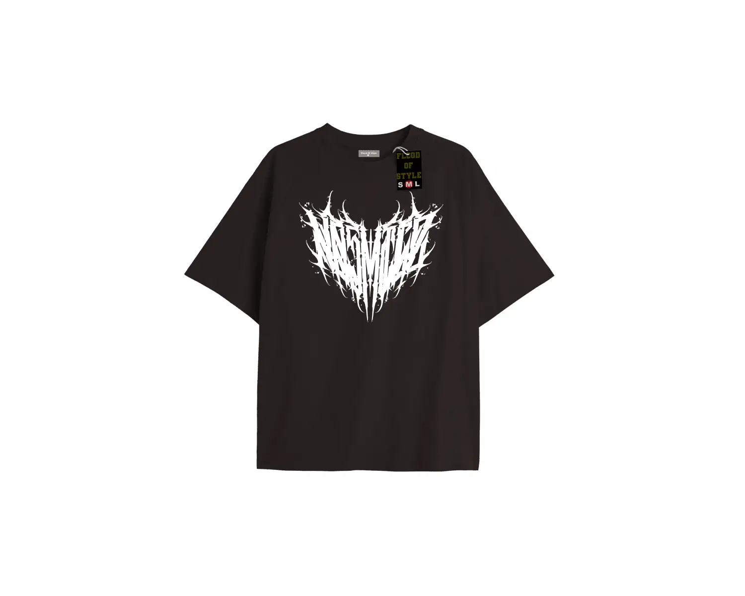 Beyaz Oversize T-shirt yinggg Özel tasarım