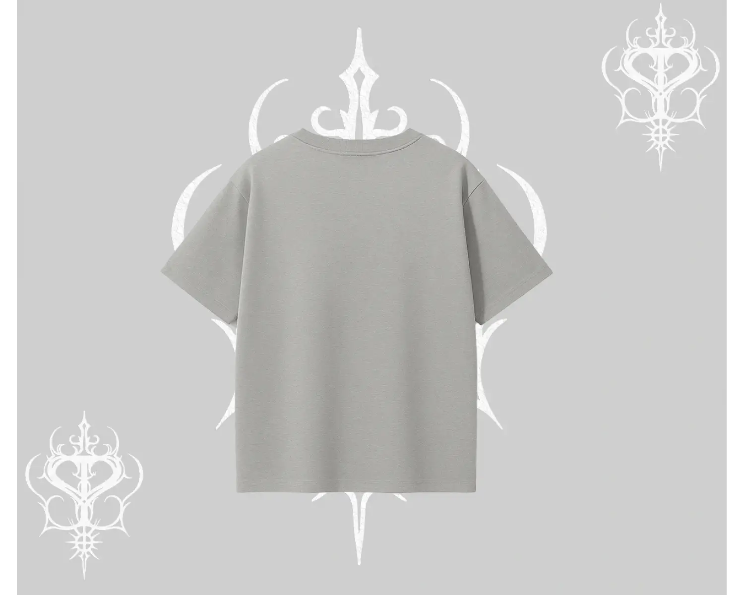 Beyaz Oversize Tişört Sp55der