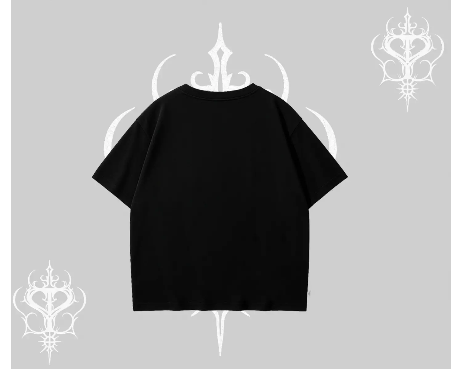 Beyaz Oversize Tişört Sp55der