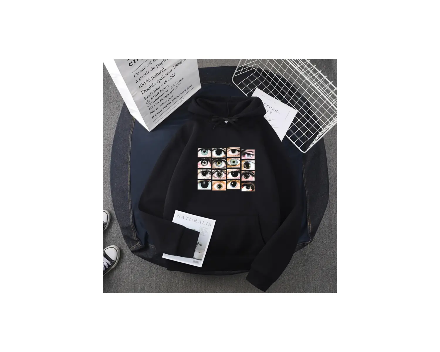 Beyaz Printautumn eyes