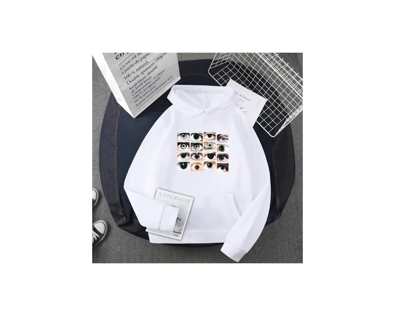 Beyaz Printautumn eyes