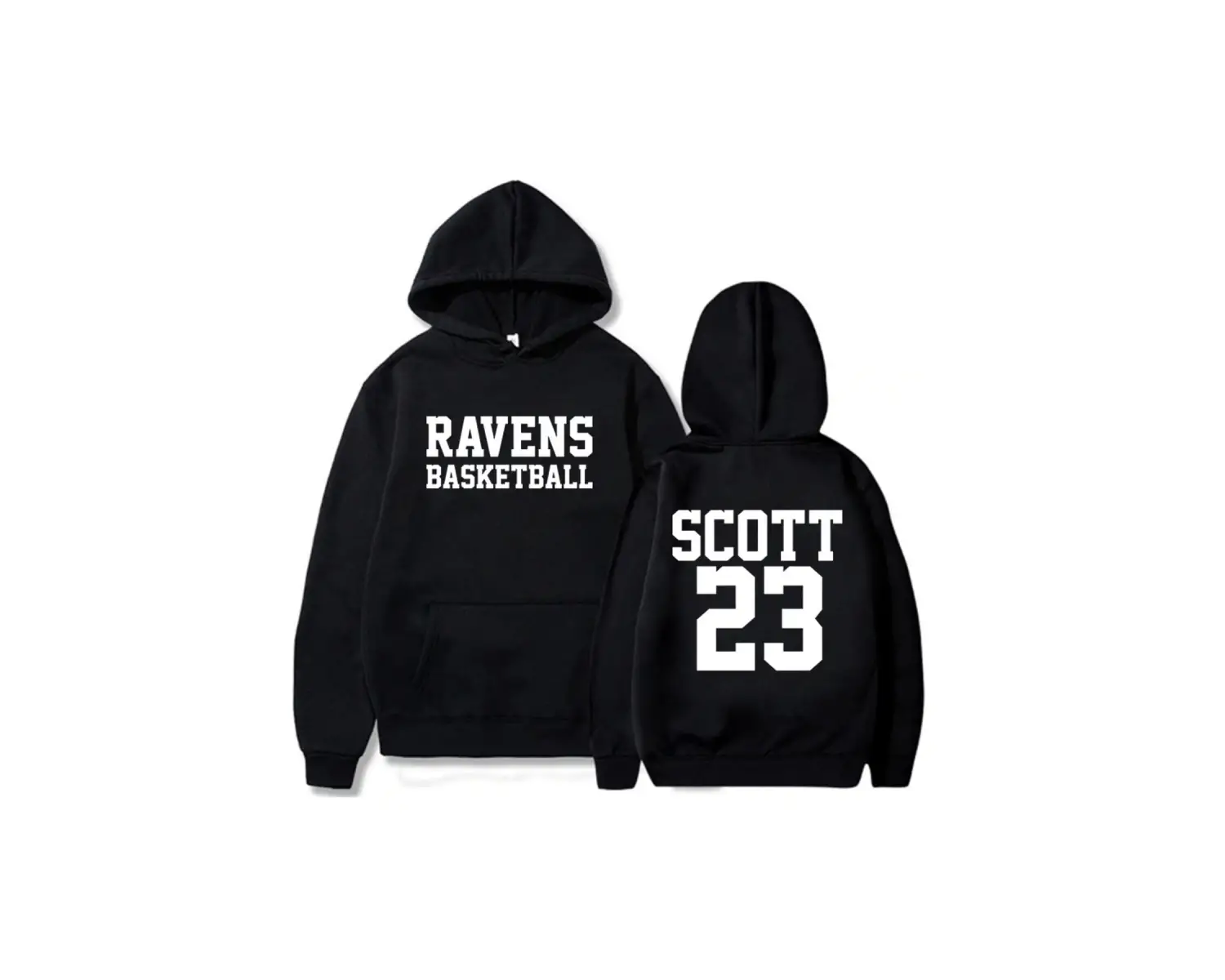Beyaz Rabasketball basketbol ağacı Hill Scott23 Hoodies Moletom Feminino grafik U