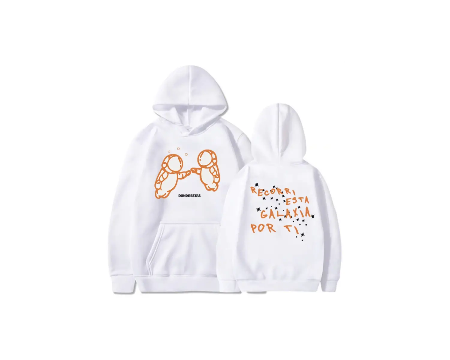 Beyaz Recorri Esta Galaxia Por Ti Hoodies Ivan Corneio Mirada Tour irt Cartoon Funny Gr