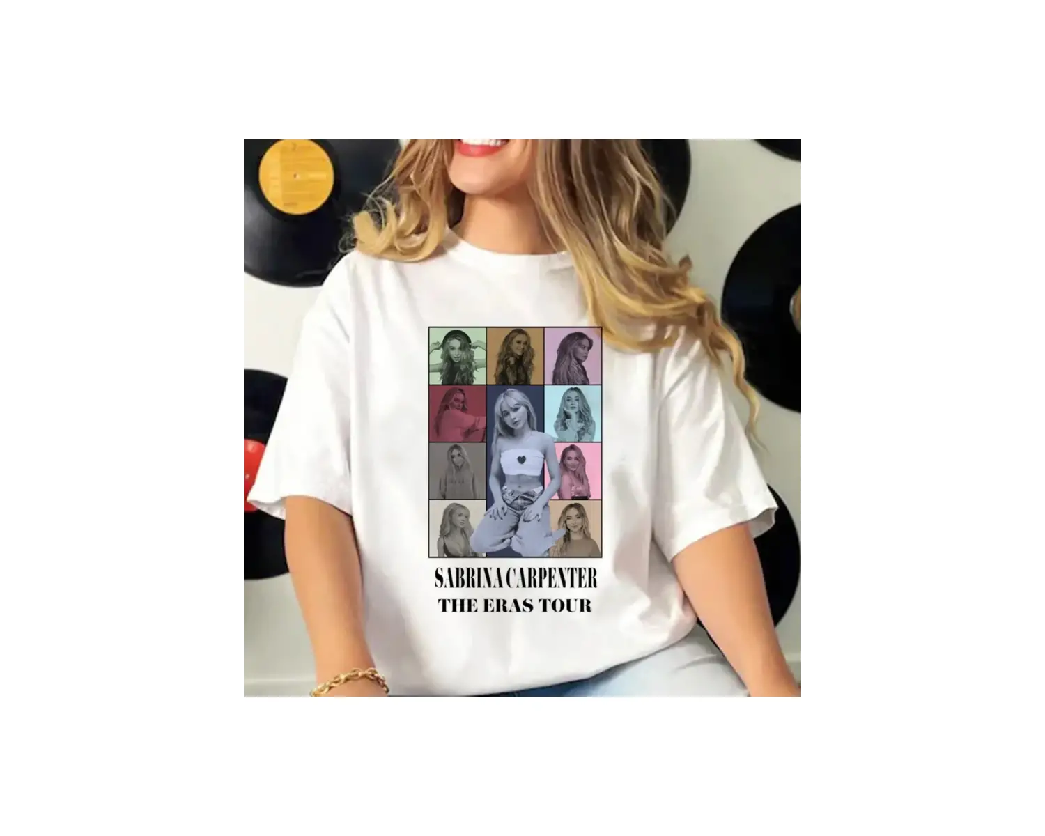 Beyaz Sabrina Marangoz Üst Harajuku Manga 2000ler i Estetik