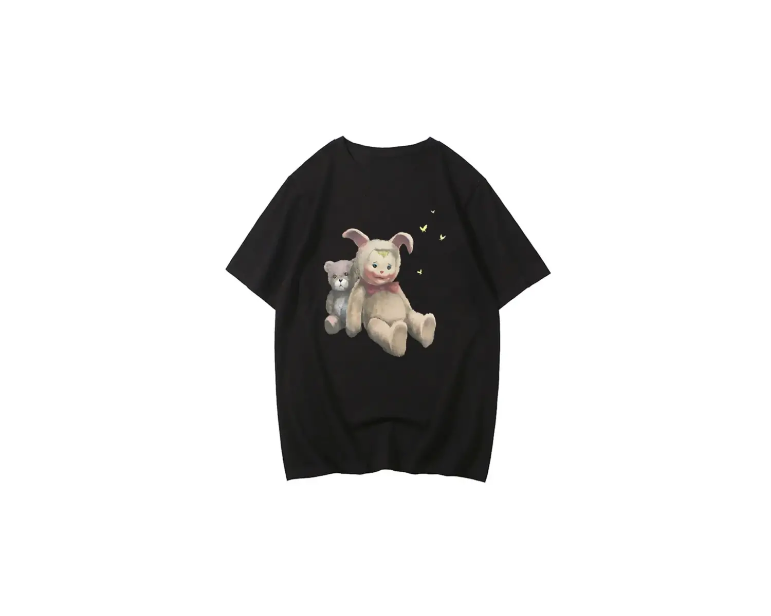 Beyaz Sanatsal Baskı Beyaz Bahar, Yeni Sle Fit Ort Sve Yuvarlak Ne Üst Gra