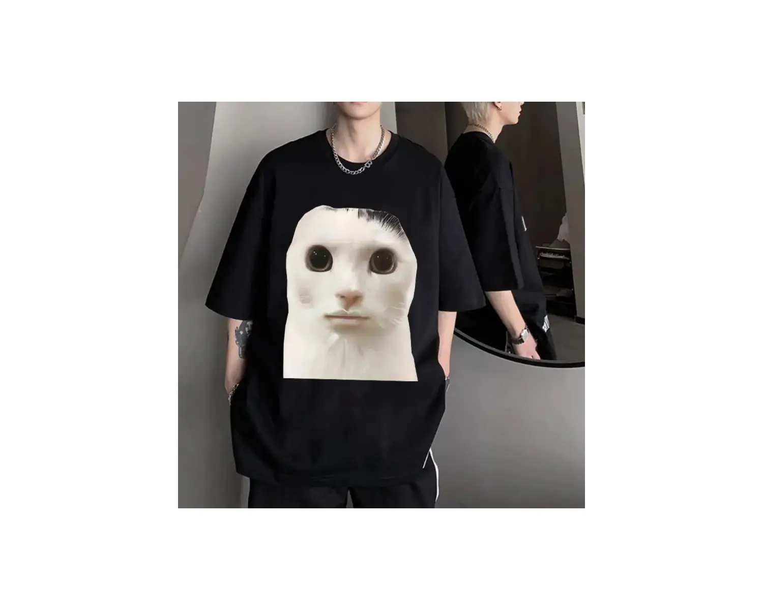 Beyaz Şarkıcı Natanael Cano Amor Tumbado Pembe CT Tembellik Baskı Hip Hop Büyük