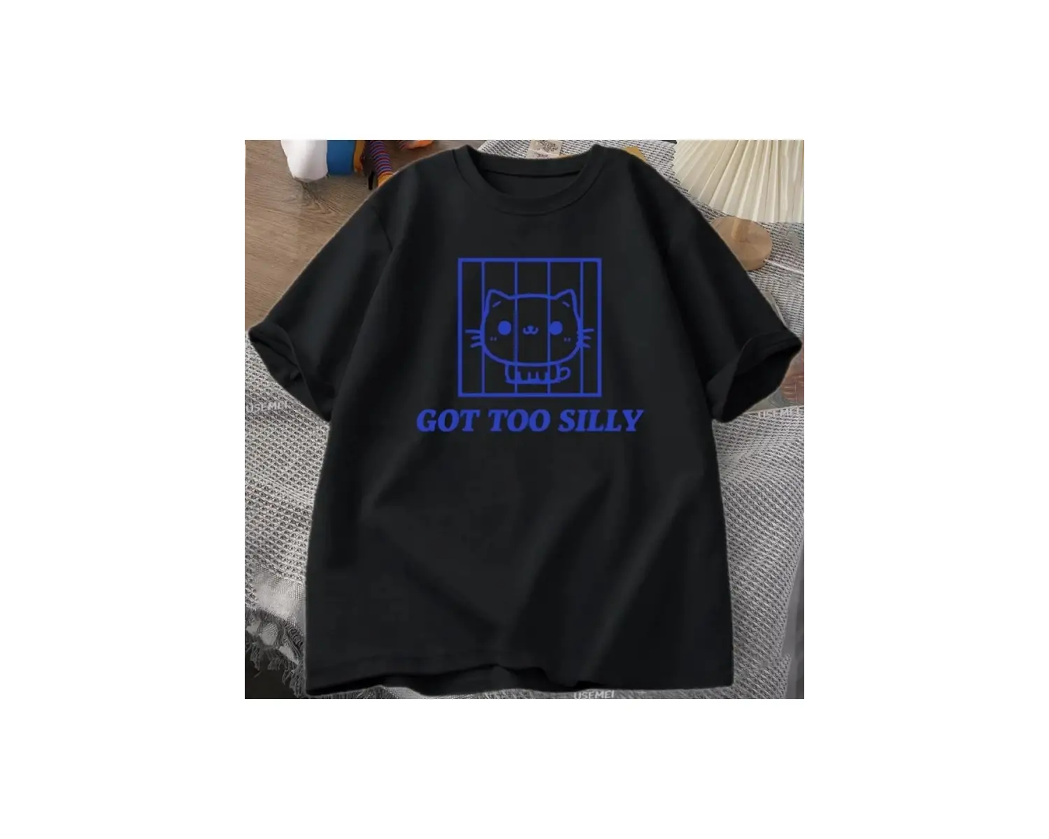 Beyaz Şeyler Durdurması Gerekiyor Komik Meme Trend Tavşan Unisex Grafik