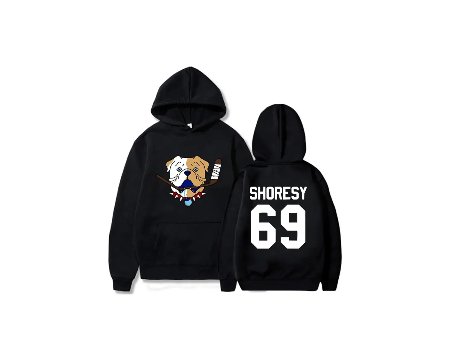 Beyaz Shoresy69 Sudbury yabanmersini buldog HoodiesCasual tiş