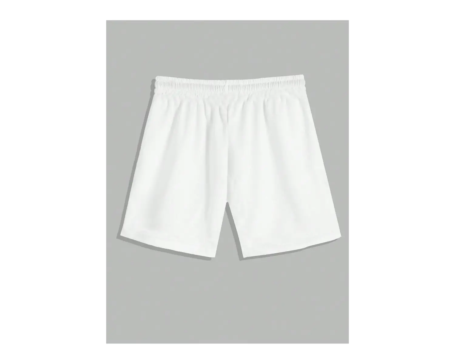 Beyaz Şort KOD Trend EMRG Erkek Ejderha Baskılı