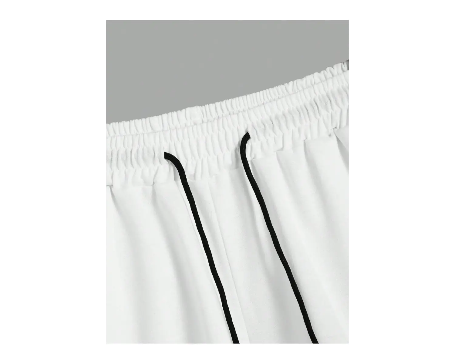 Beyaz Şort KOD Trend EMRG Erkek Ejderha Baskılı