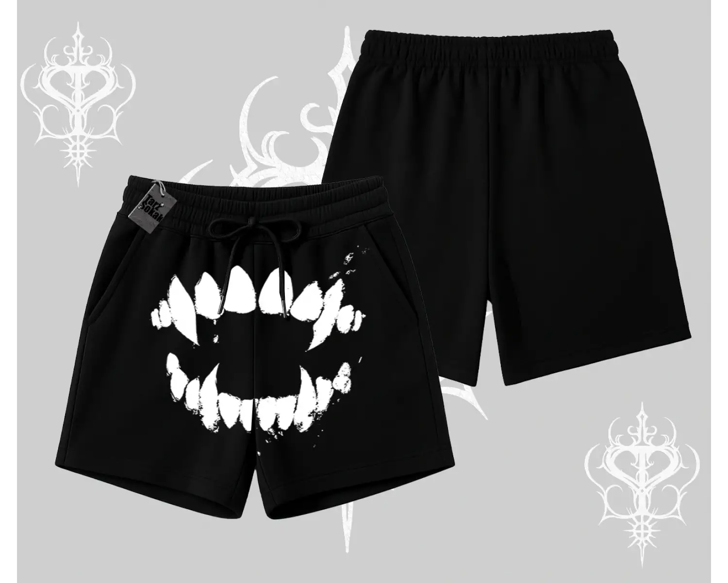 Beyaz Şort Vampir Dış