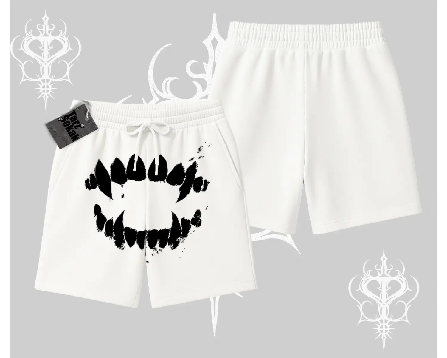 Beyaz Şort Vampir Dış