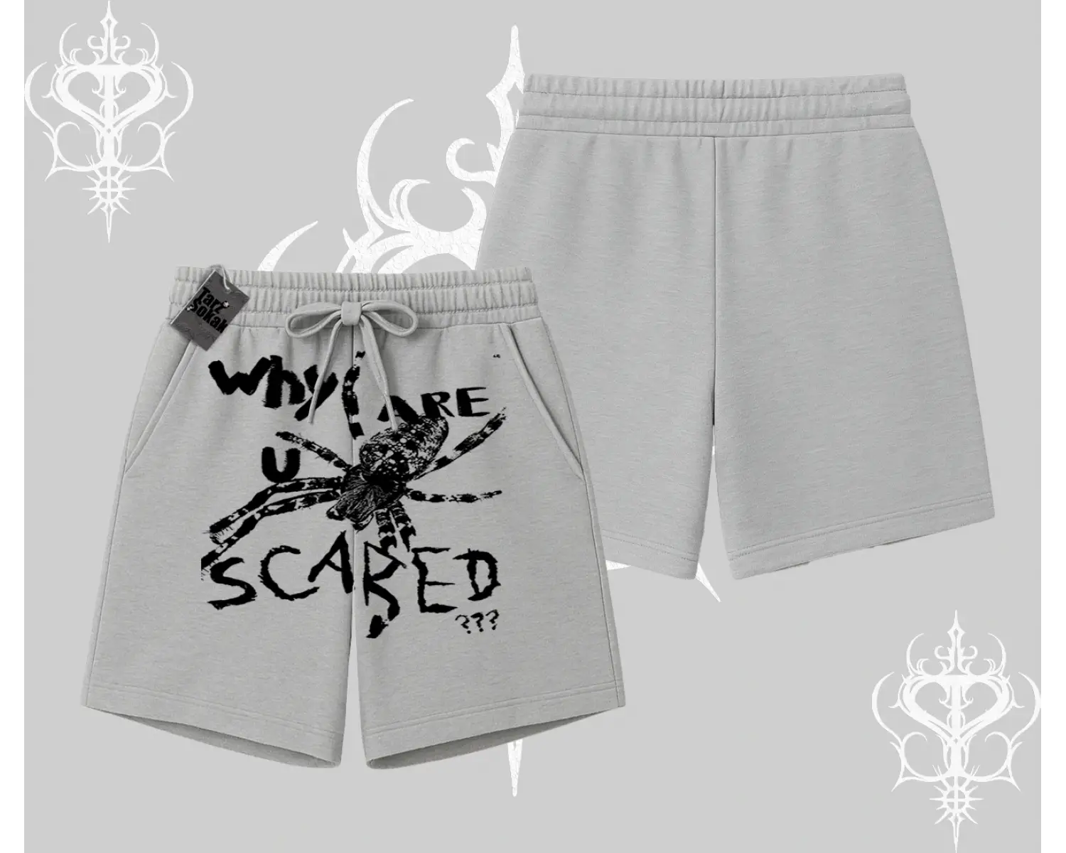 Beyaz Şort Why are u Scared