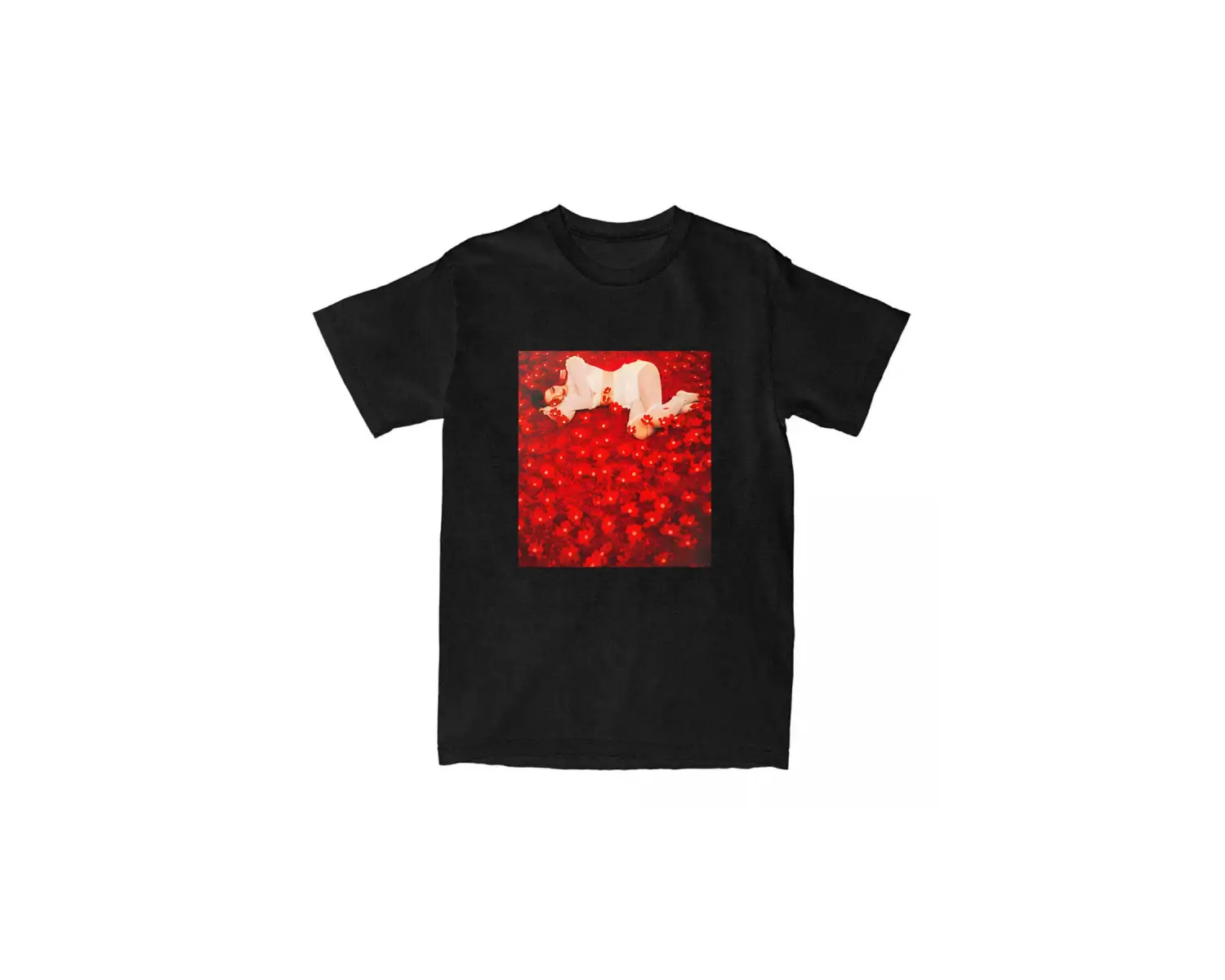 Beyaz Tees Jennie Ruby 1st Studio Albümü Yaz Yuvarlak Boyun Yumuşak