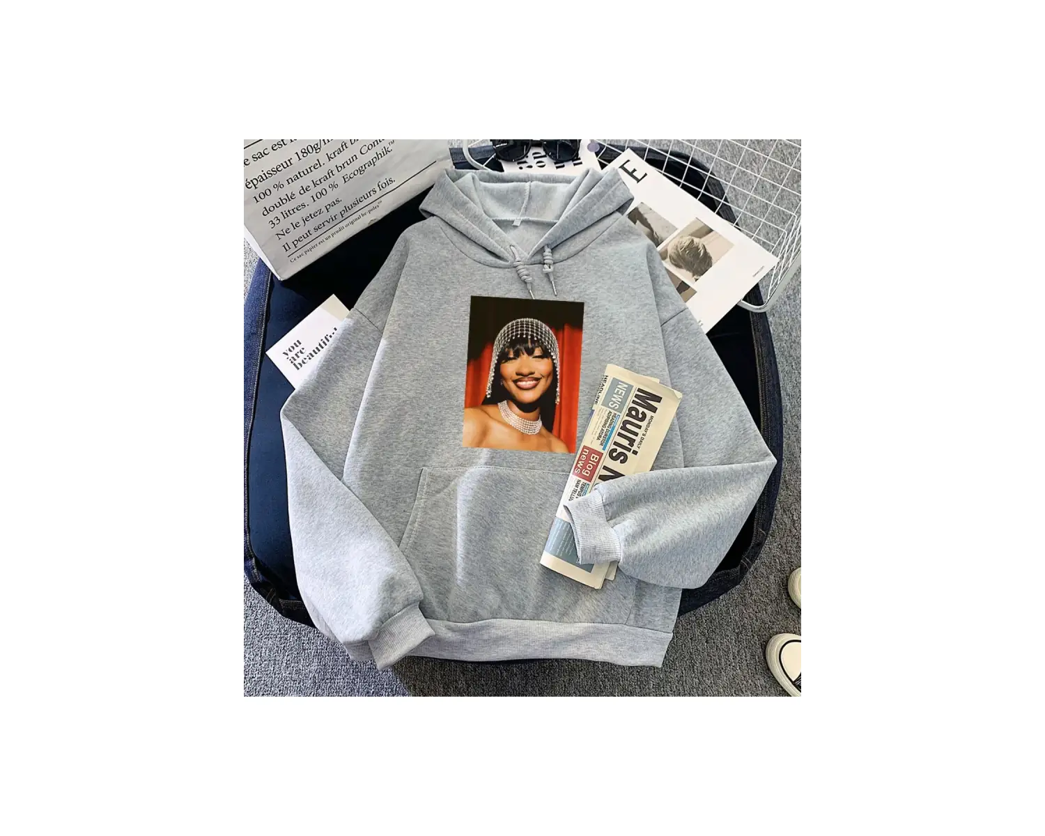 Beyaz Temss doğan vahşi tur Hoodies Hoodies deras Para Mujer u