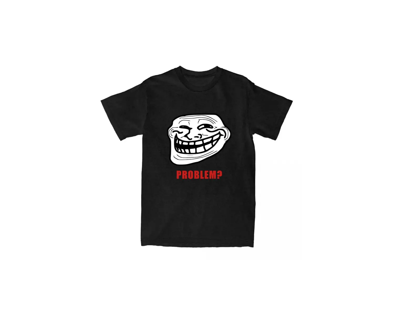 Beyaz Trollshirt Rage komik komik Anime Hip Hop başar üstleri yaz