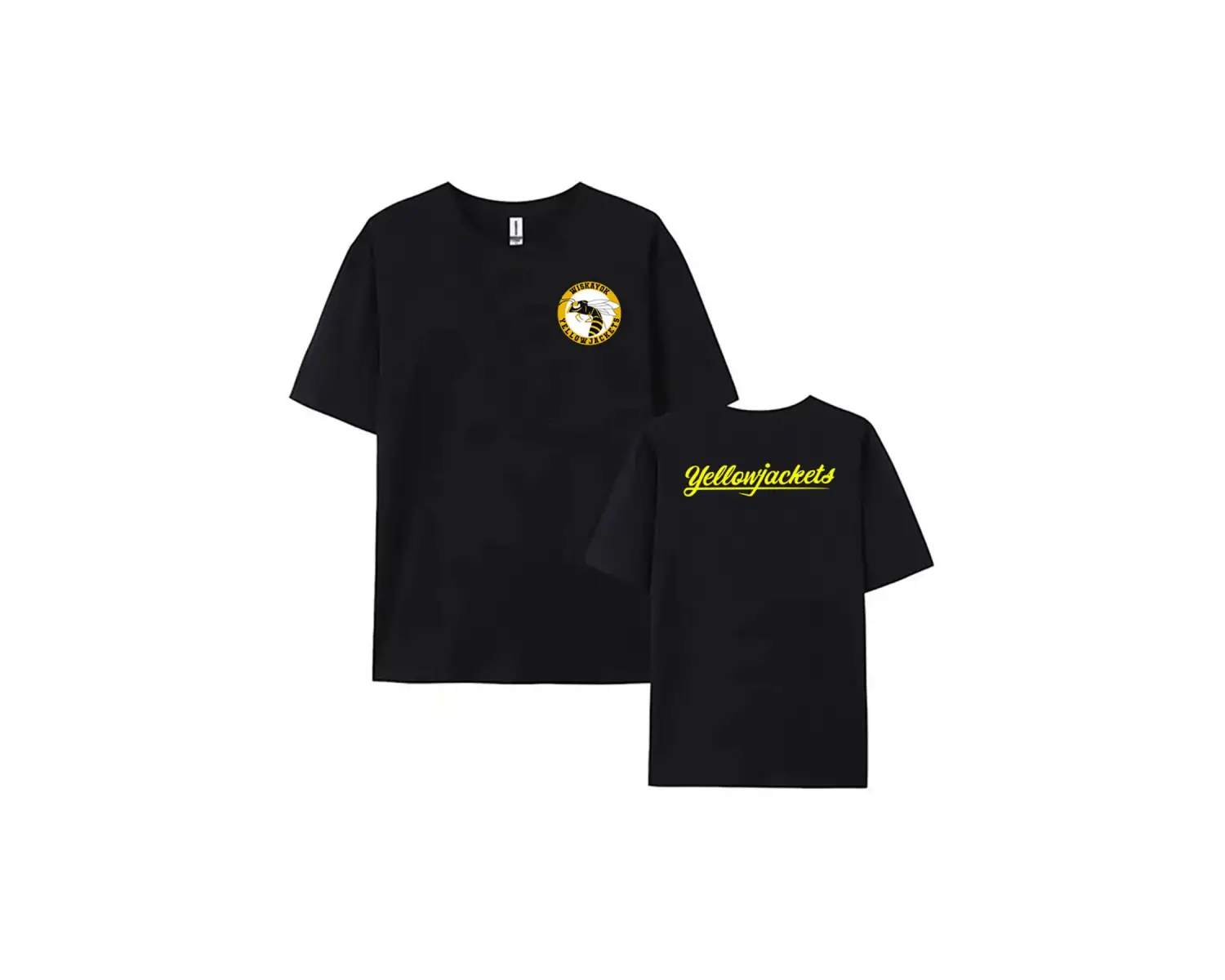 Beyaz TV Dizisi Yellowjackets Sezon 3 baskılı li O-Boyun leri