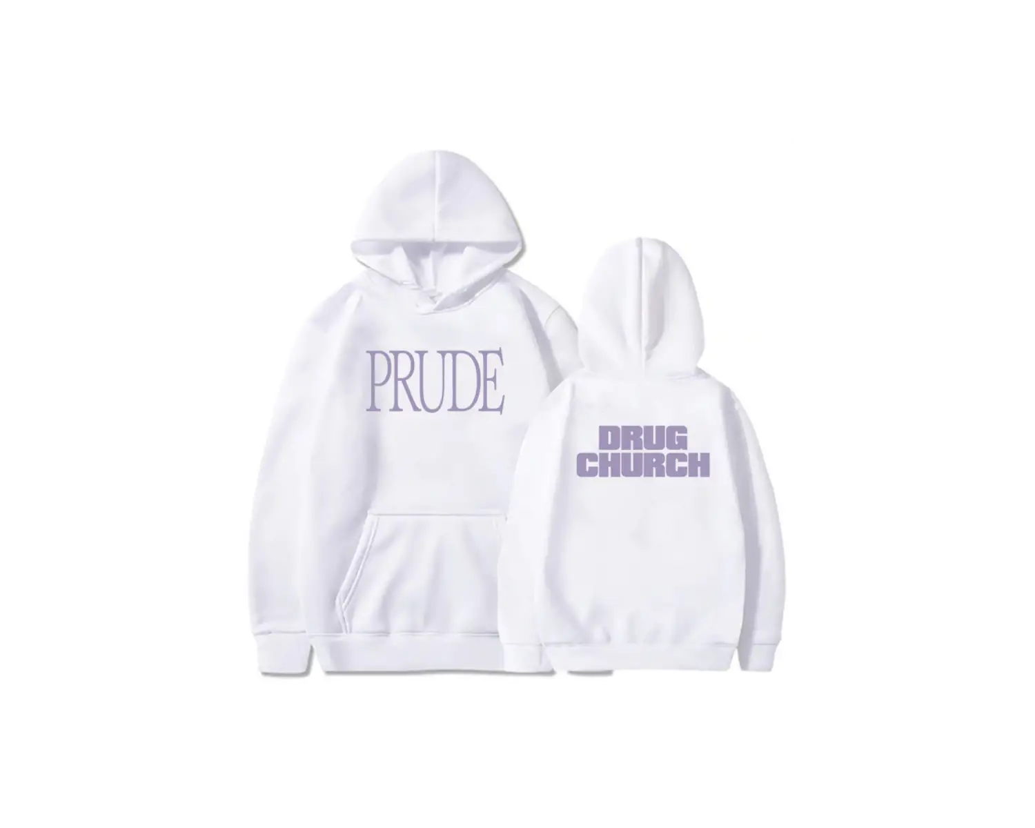 Beyaz Unisex Baskı giysi ilaç kilise Prude Moletom lar komik graf