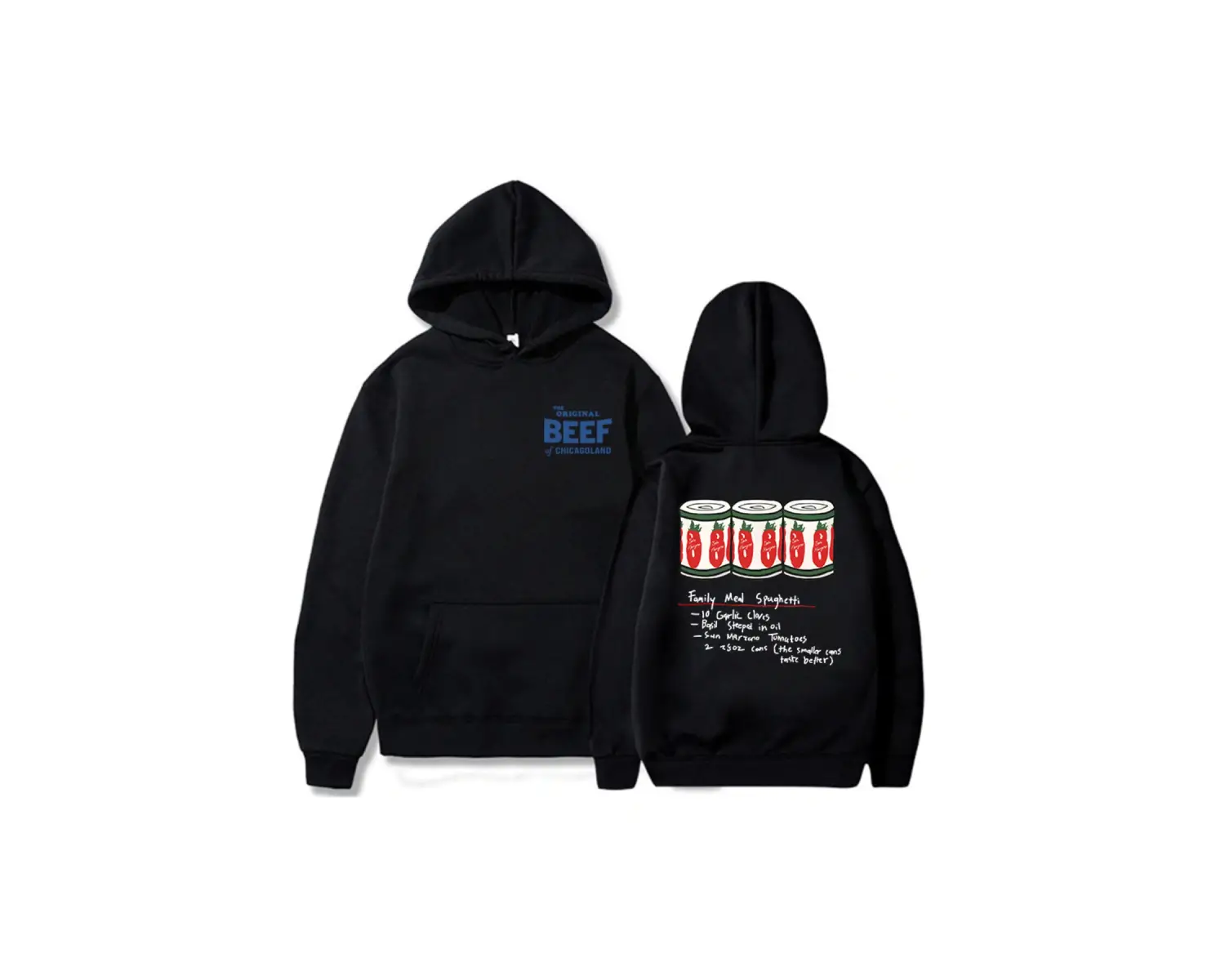 Beyaz Unisex giysi orijinal Chicagoland sığır ayı TV serisi grafik Moletom uzun k