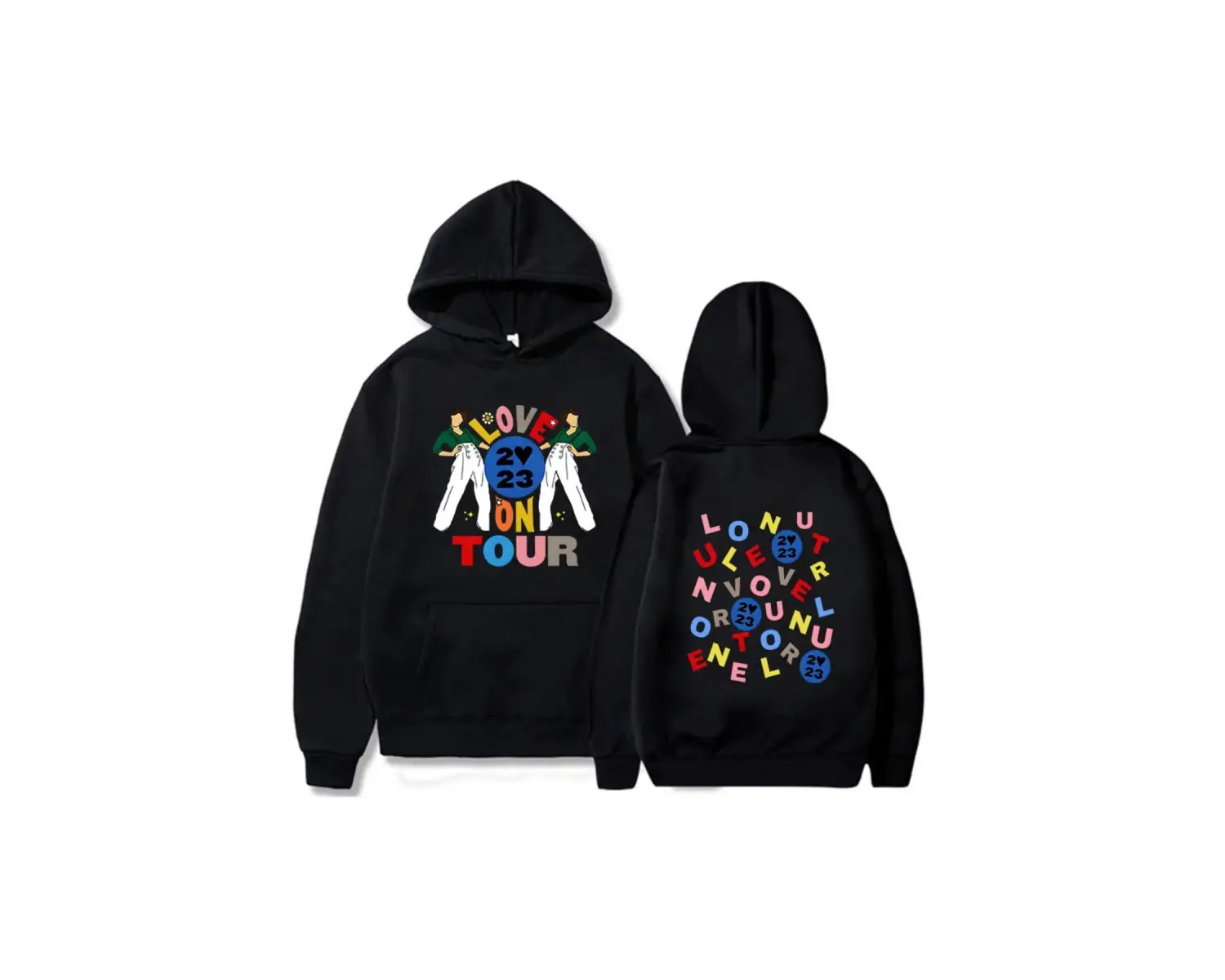 Beyaz Unisex Harrys House Love on Tour Hoody ErkekGrafik Vintage Yaygın Hoodie Yaratıcı Estet