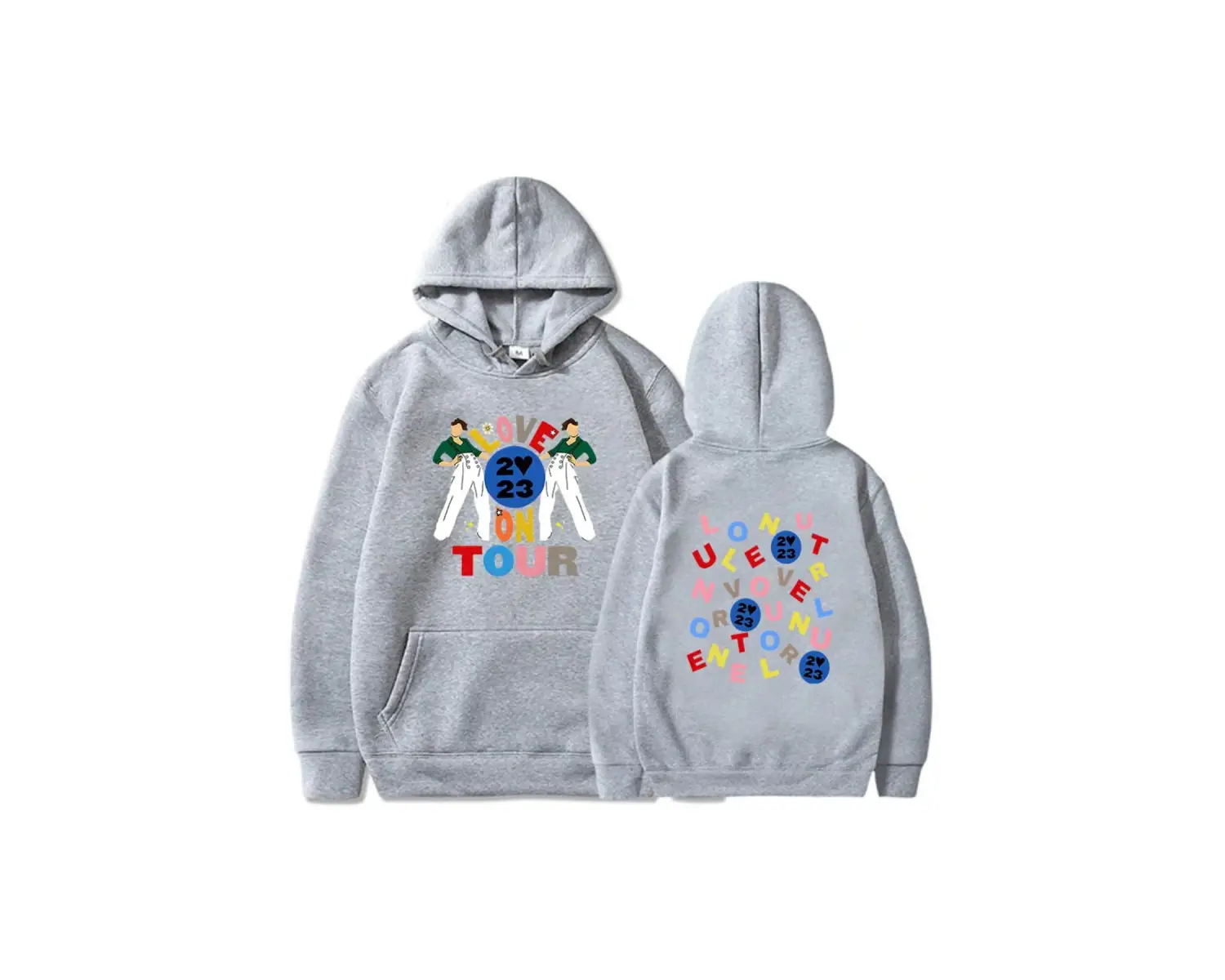 Beyaz Unisex Harrys House Love on Tour Hoody ErkekGrafik Vintage Yaygın Hoodie Yaratıcı Estet