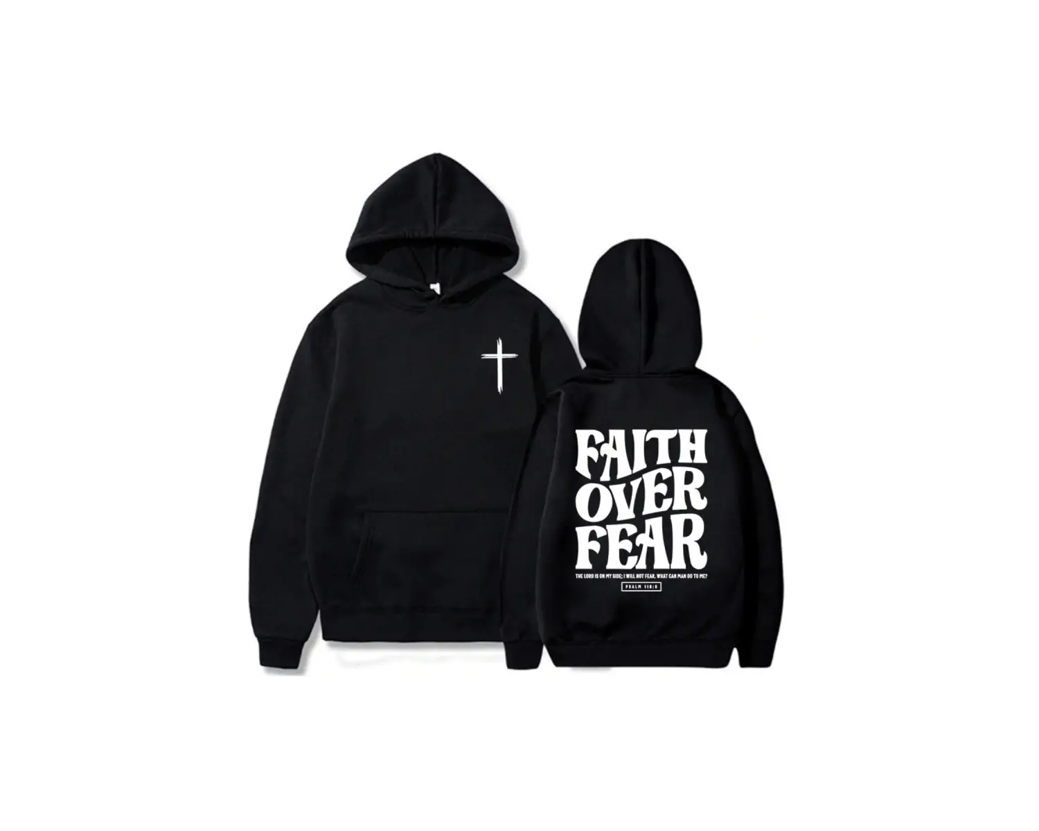 Beyaz Unisex Korku üzerinde inanç giyim hıristiyan İsa İncil Verse Hop Stree