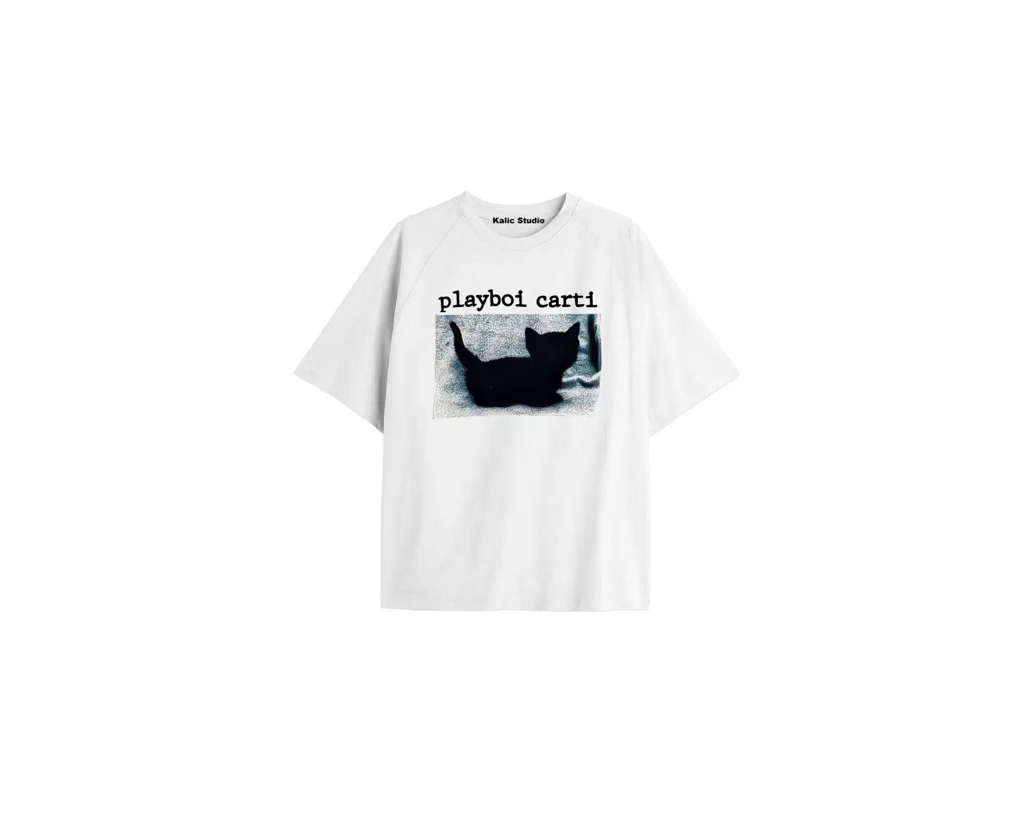 beyaz ünisex playboi carti t-shirt