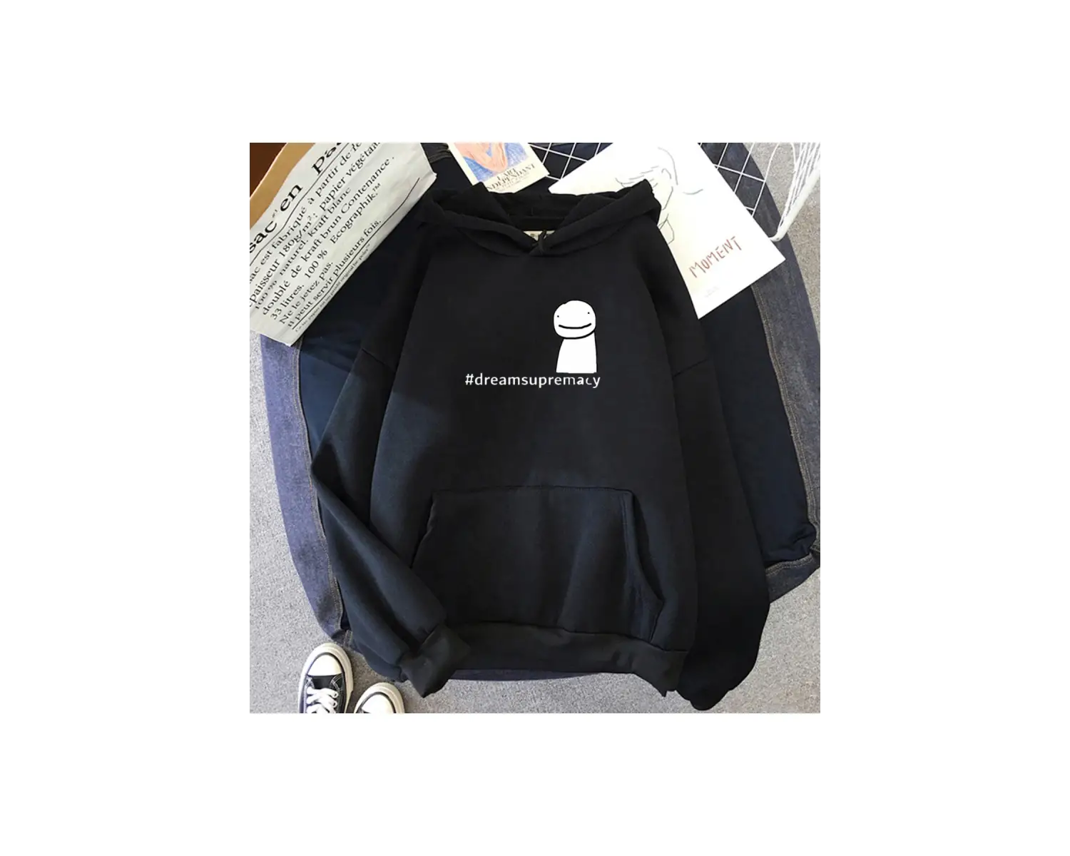 Beyaz Unisex Sevimli rüya merch lar rüya SMP es