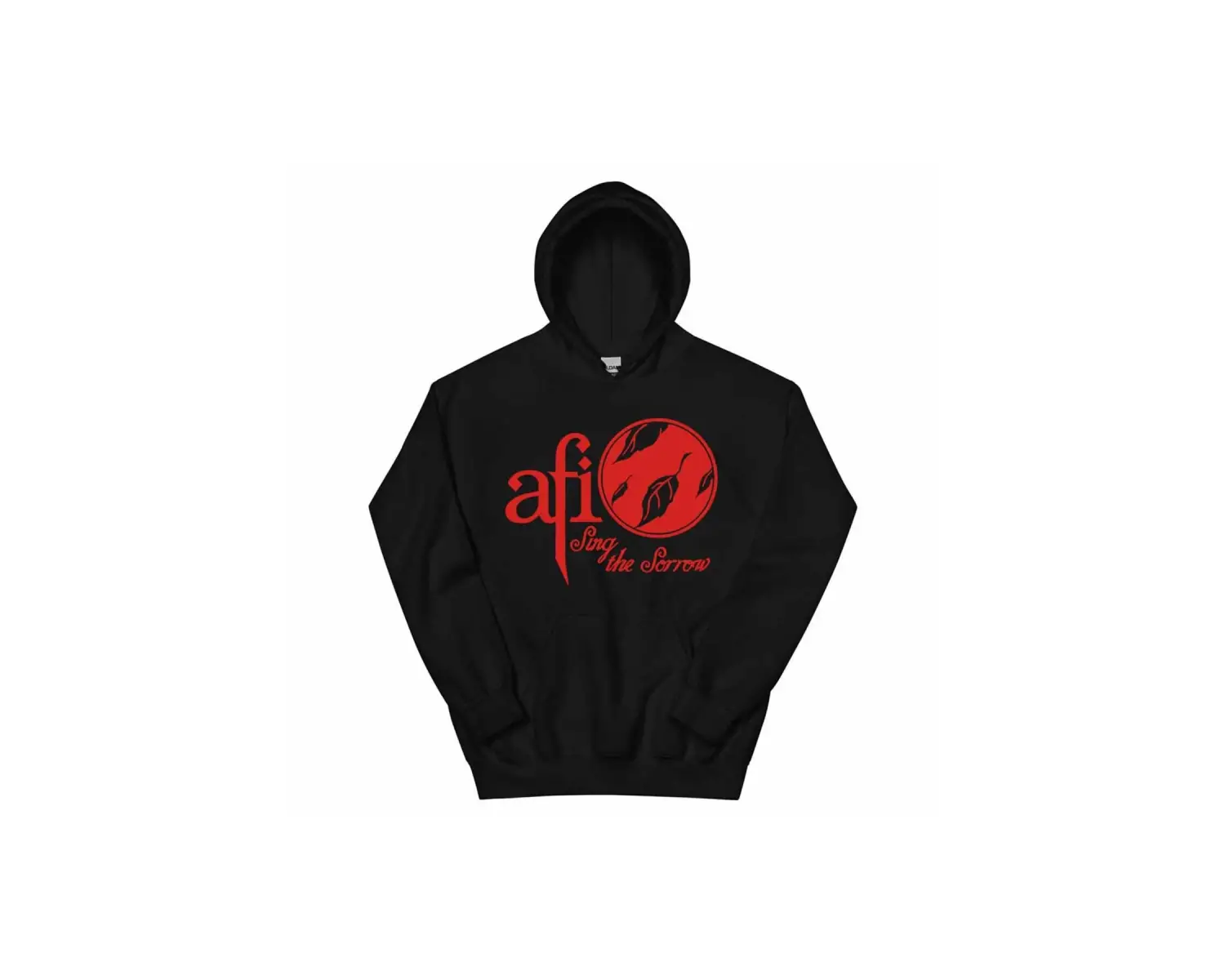 Beyaz Unisex SING THE SORROW Kapüşonlular AFI Band Grunge Modaek Kapşonlu Gr