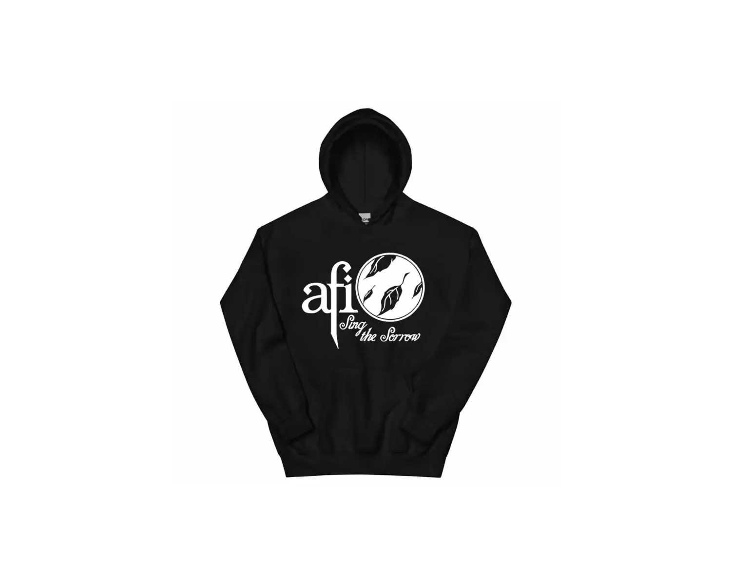 Beyaz Unisex SING THE SORROW Kapüşonlular AFI Band Grunge Modaek Kapşonlu Gr