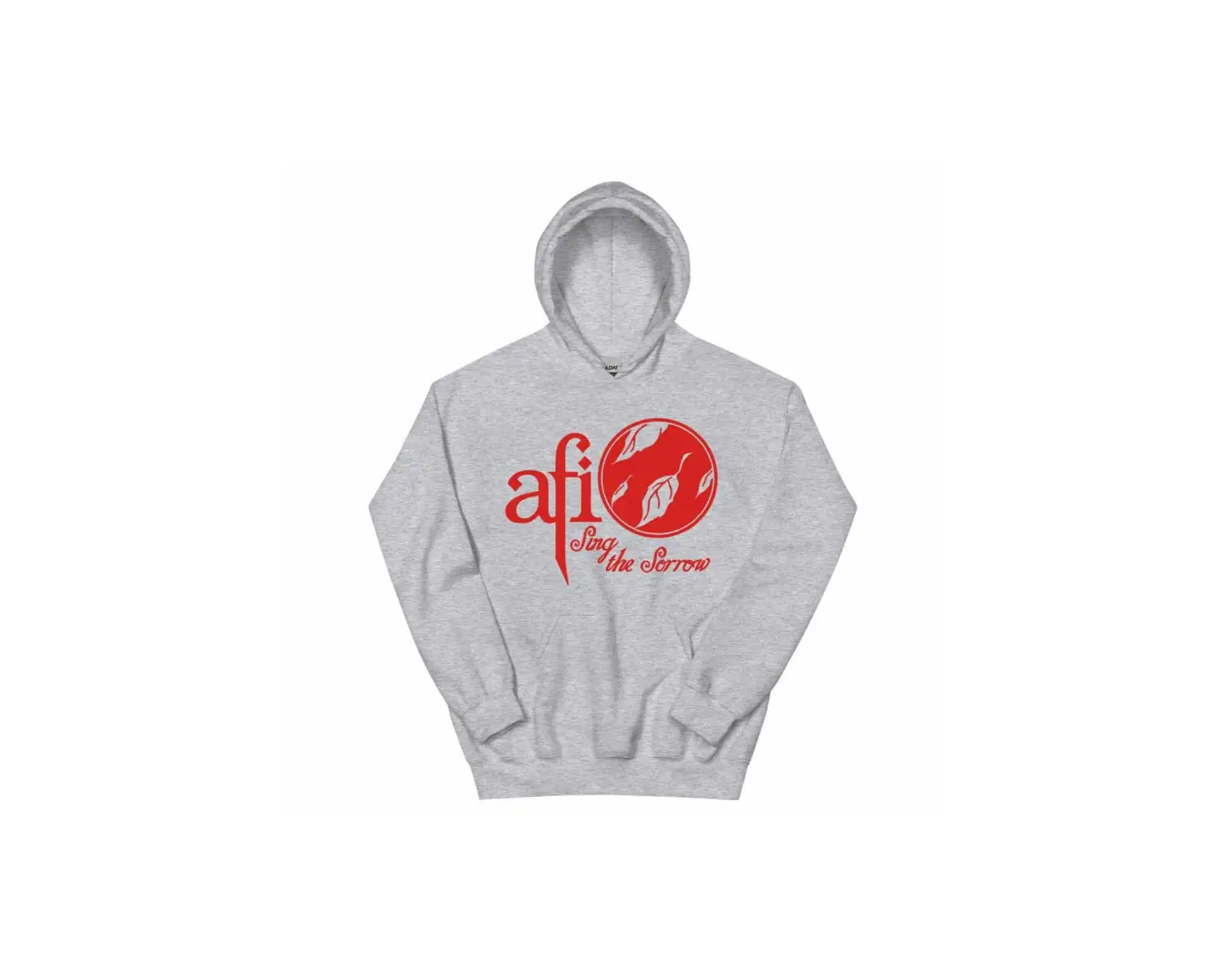 Beyaz Unisex SING THE SORROW Kapüşonlular AFI Band Grunge Modaek Kapşonlu Gr