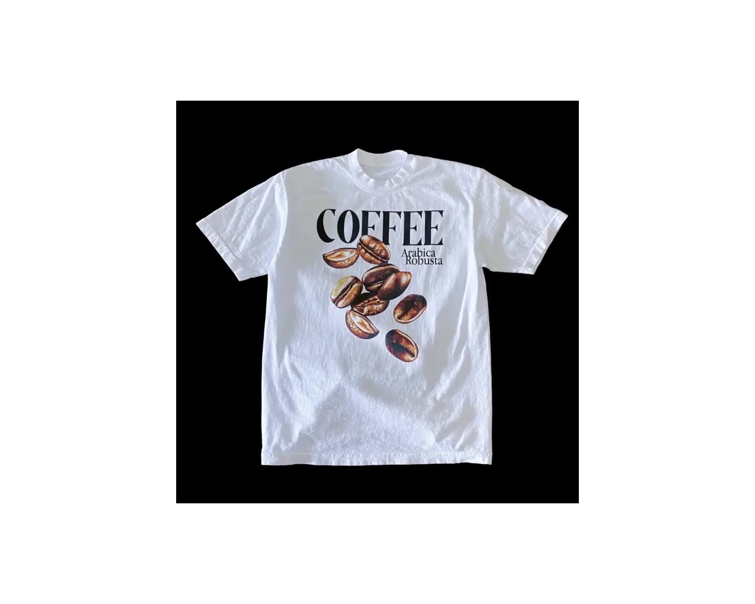 Beyaz Yaz Ağır Retro İngilizce Harfler Baskılı Yuvarlak Boyun Spor Sokak Y