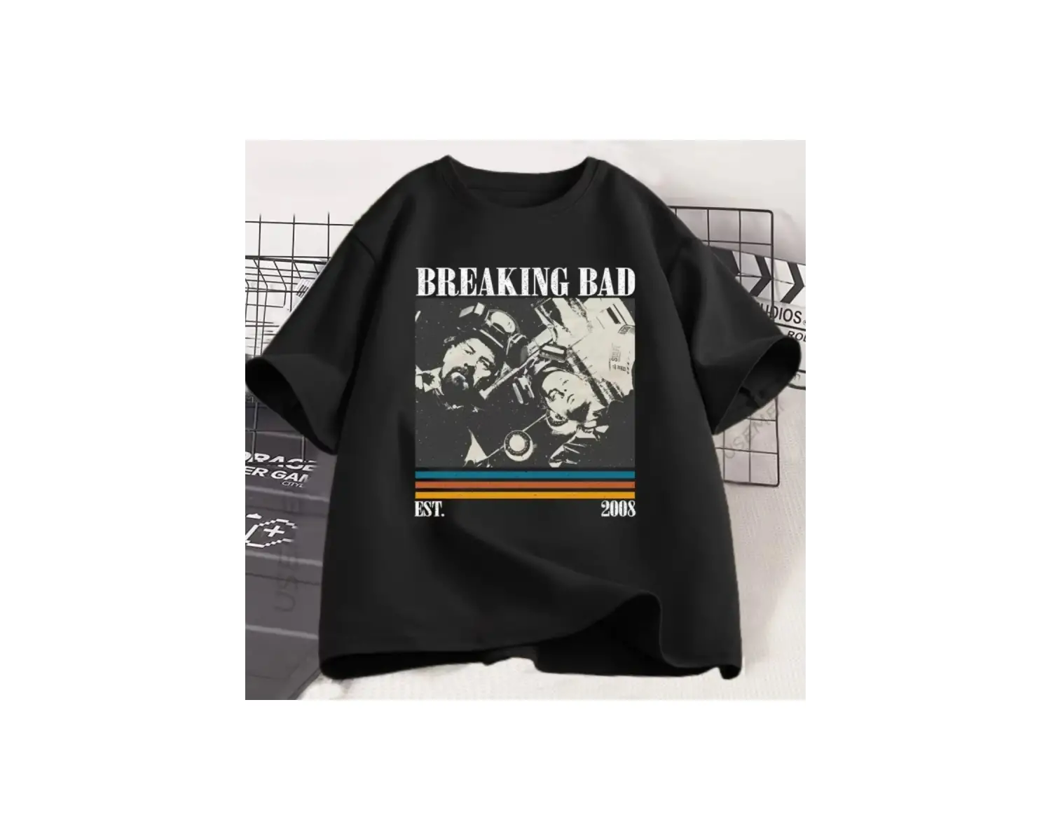 Beyaz Yaz Karikatür Şık Retro Komik Sevimli Zarif Yay Yavru Baskı günlük Üst T-sh