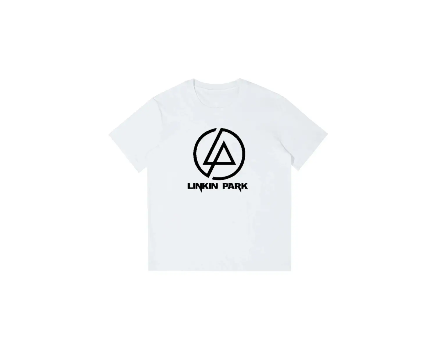 Beyaz Yeni Trend Linkin Park Band Desenli li Baskılı LOGO Sokak Nötr Stil