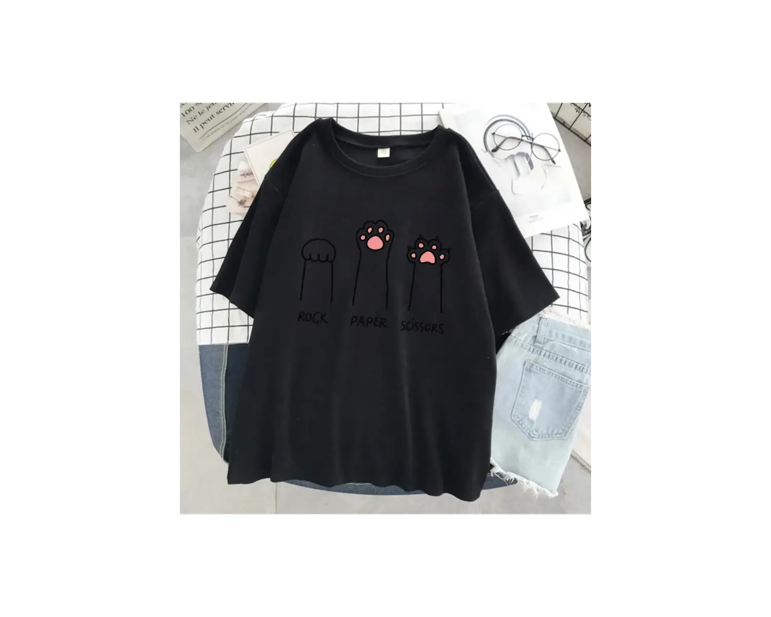 Beyaz Yıldızlı Gökyüzü Mavi Galaxy kıyafetleri Gevşek Üstleri Yaratıcılık T