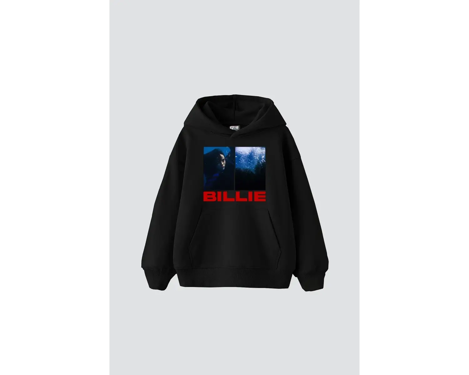 Billie Eilish Baskılı Oversize Unisex Beyaz