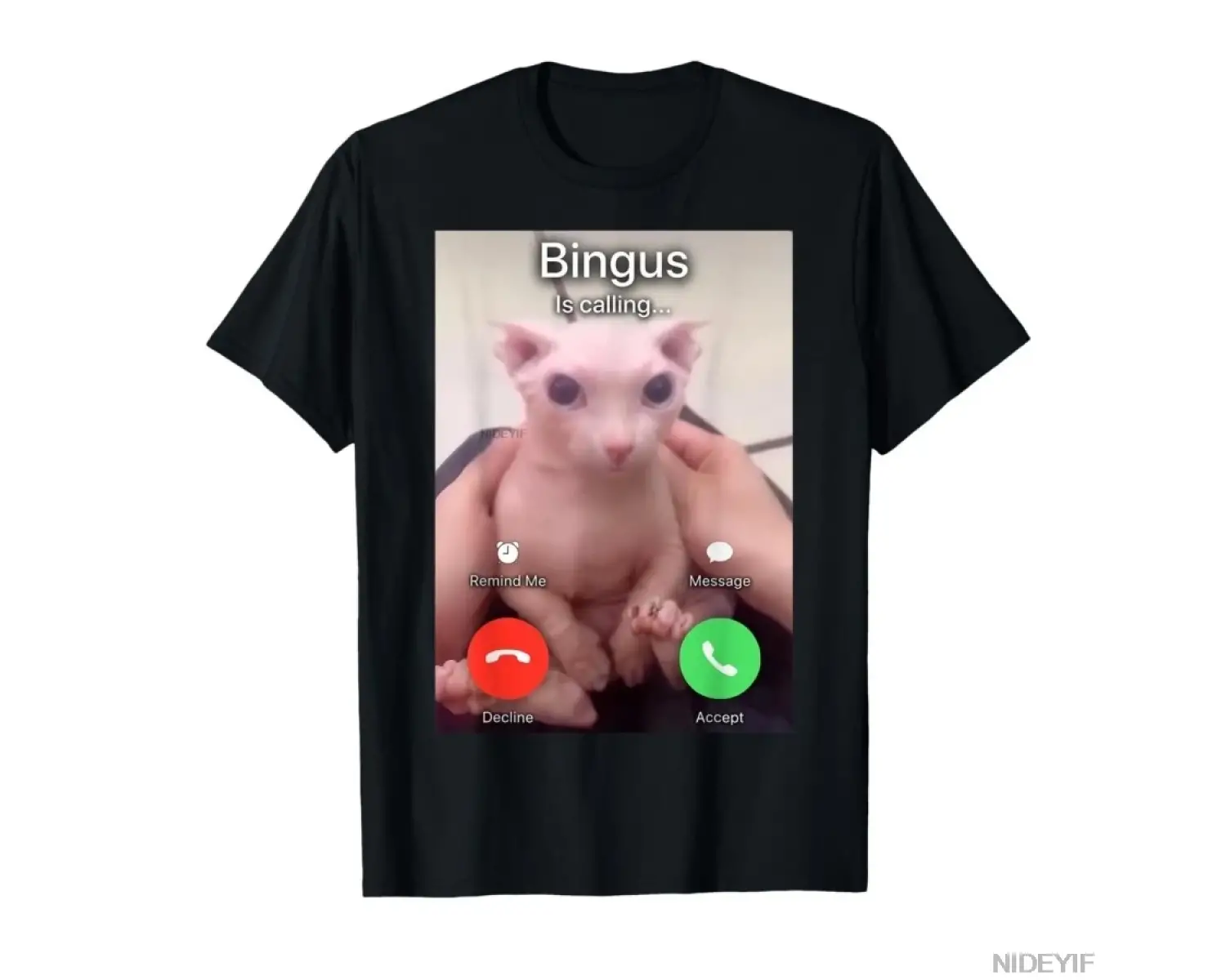 Bingus Meme Erkek Kadın Tişörtü %100 Pamuklu Tişört Kısa Kollu Üstler 0130-1