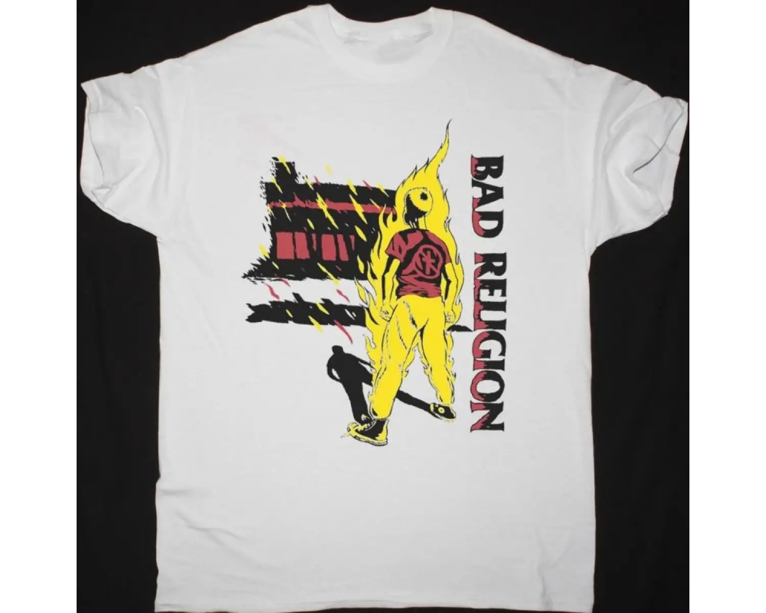 BIOHAZARD LOGO NEW BLACK T-SHIRT ÖN BASKILI