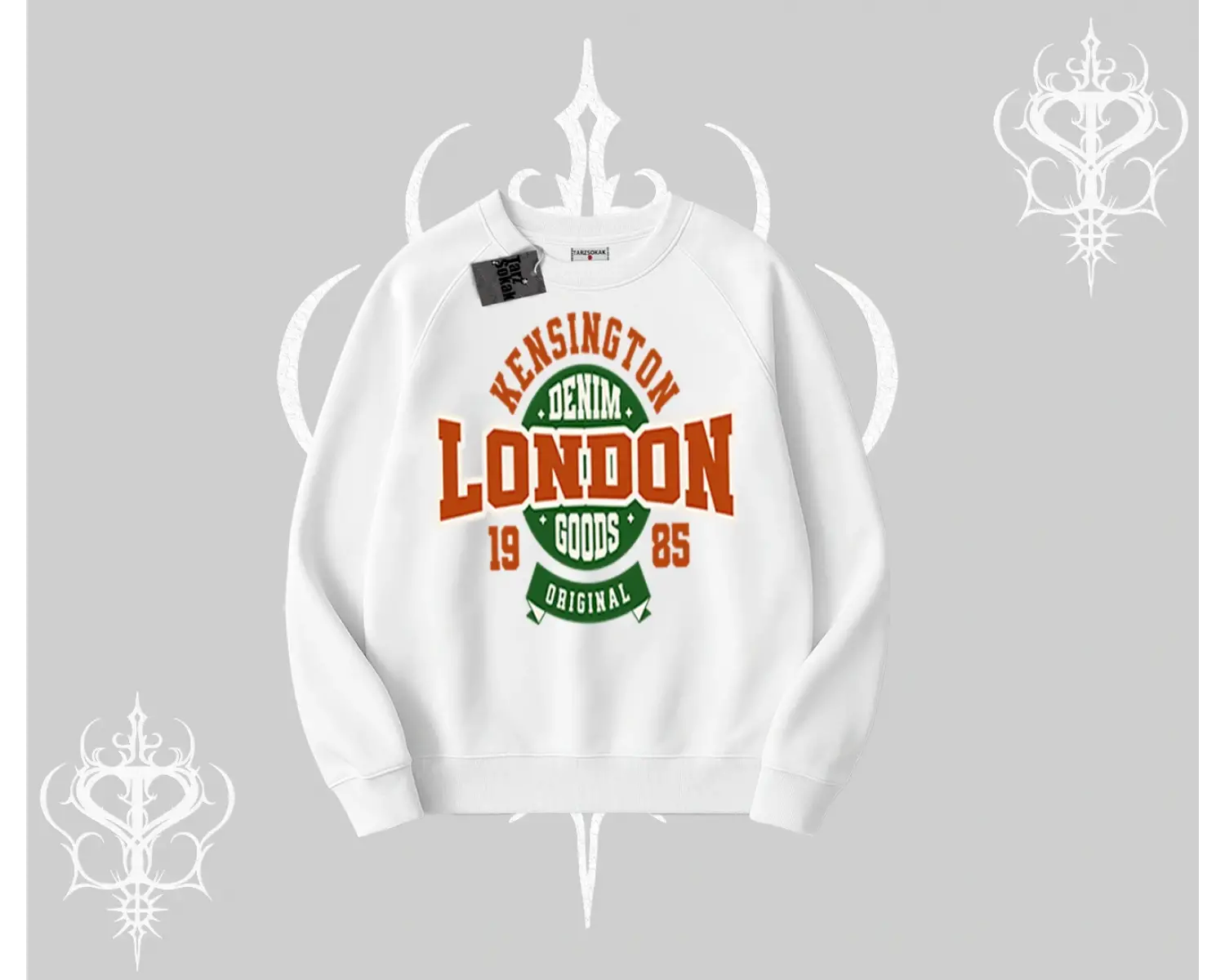 Biskilet Sweatshirt London Denim 1985