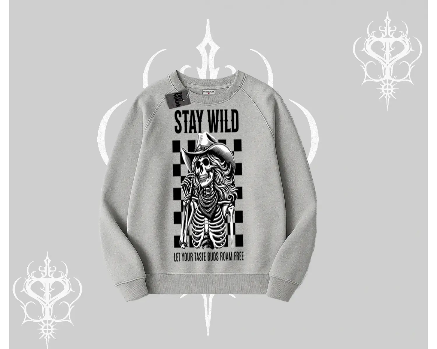 Biskilet Sweatshirt Stay Wild Rock Spirit Urban Riot