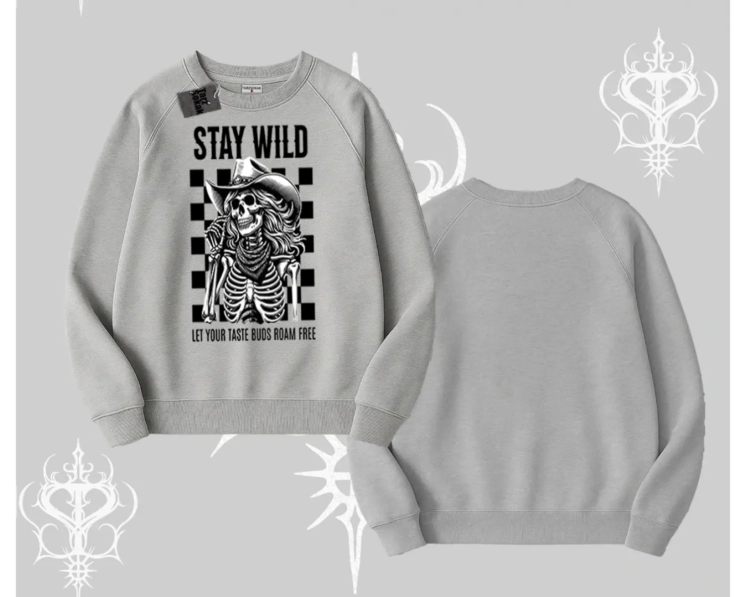 Biskilet Sweatshirt Stay Wild Rock Spirit Urban Riot