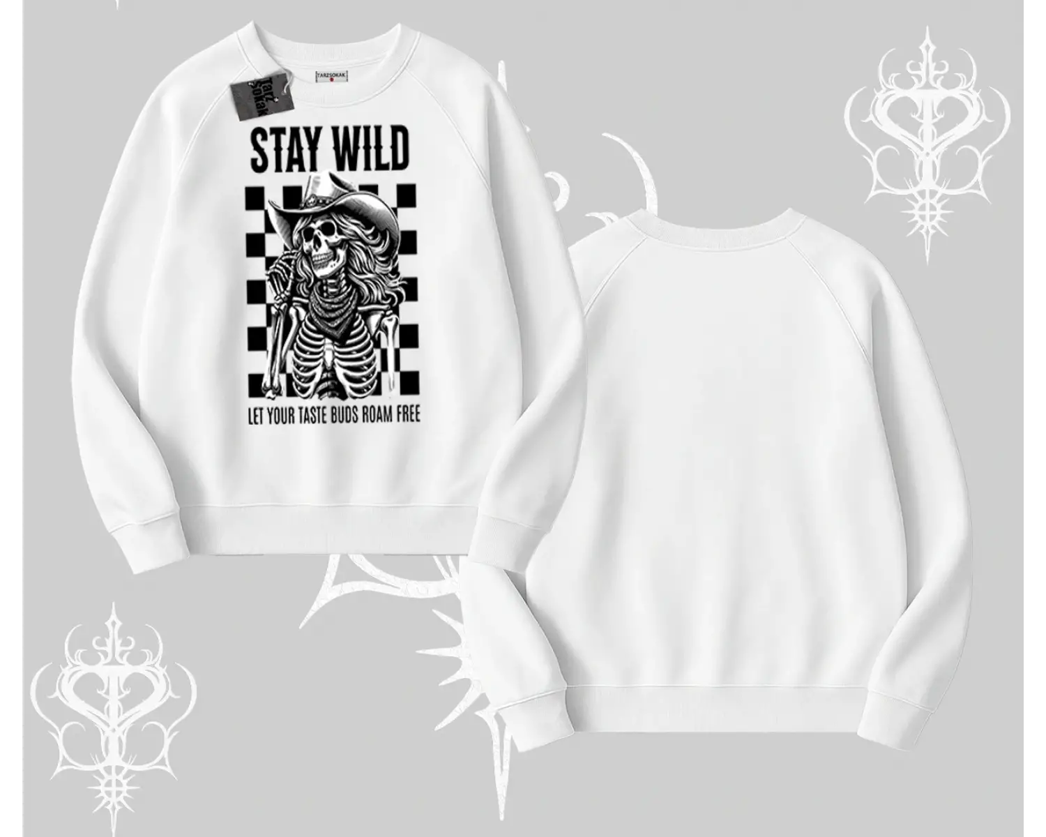 Biskilet Sweatshirt Stay Wild Rock Spirit Urban Riot