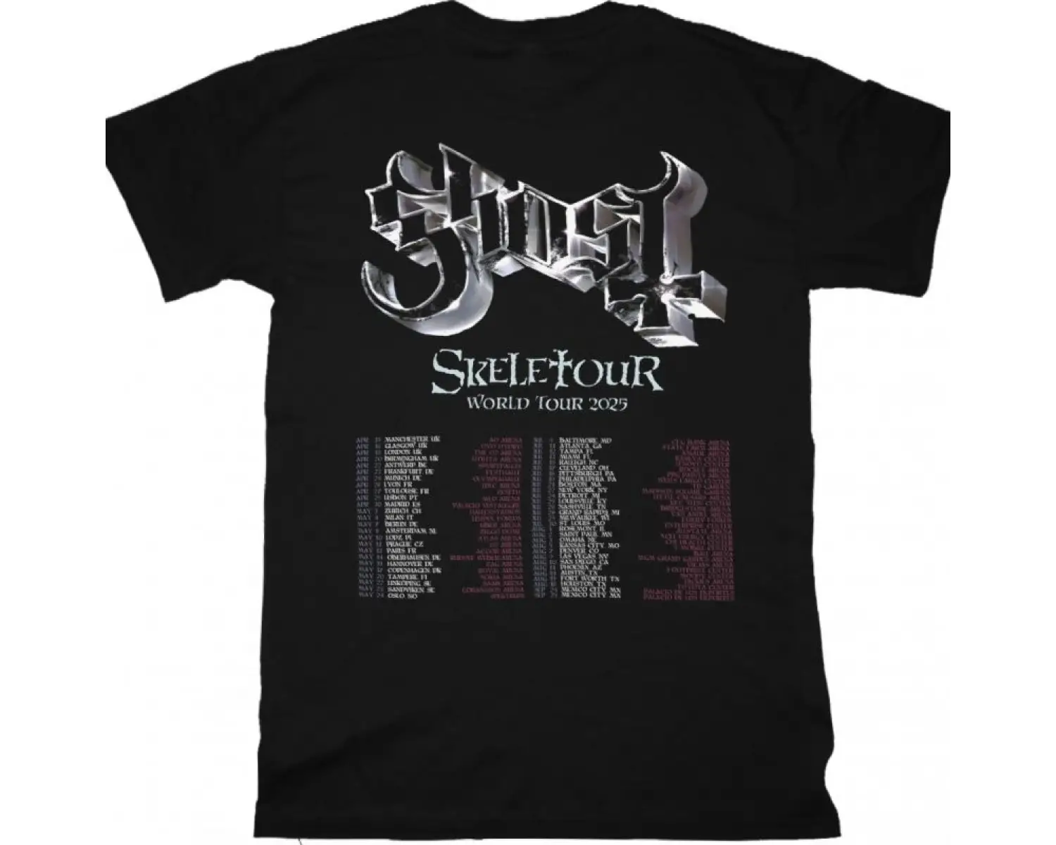 BLACK LABEL SOCIETY LOGO NEW BLACK T-SHIRT ÖN VE ARAKA BASKILI