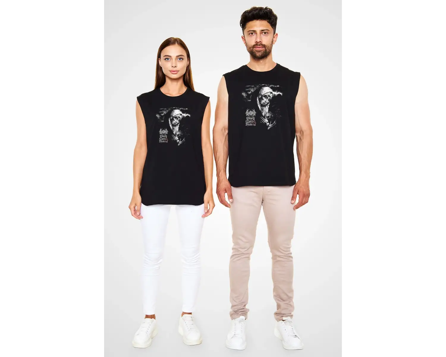 Bloodbath Siyah Kolsuz Tişört T-shirt