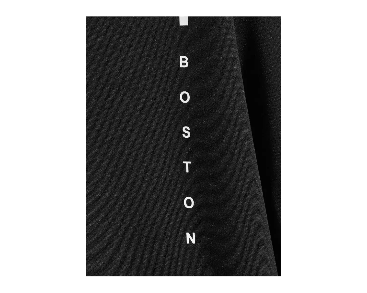 BOSTON Renkli Oversize Kapüşonlu Sweatshirt Beyaz