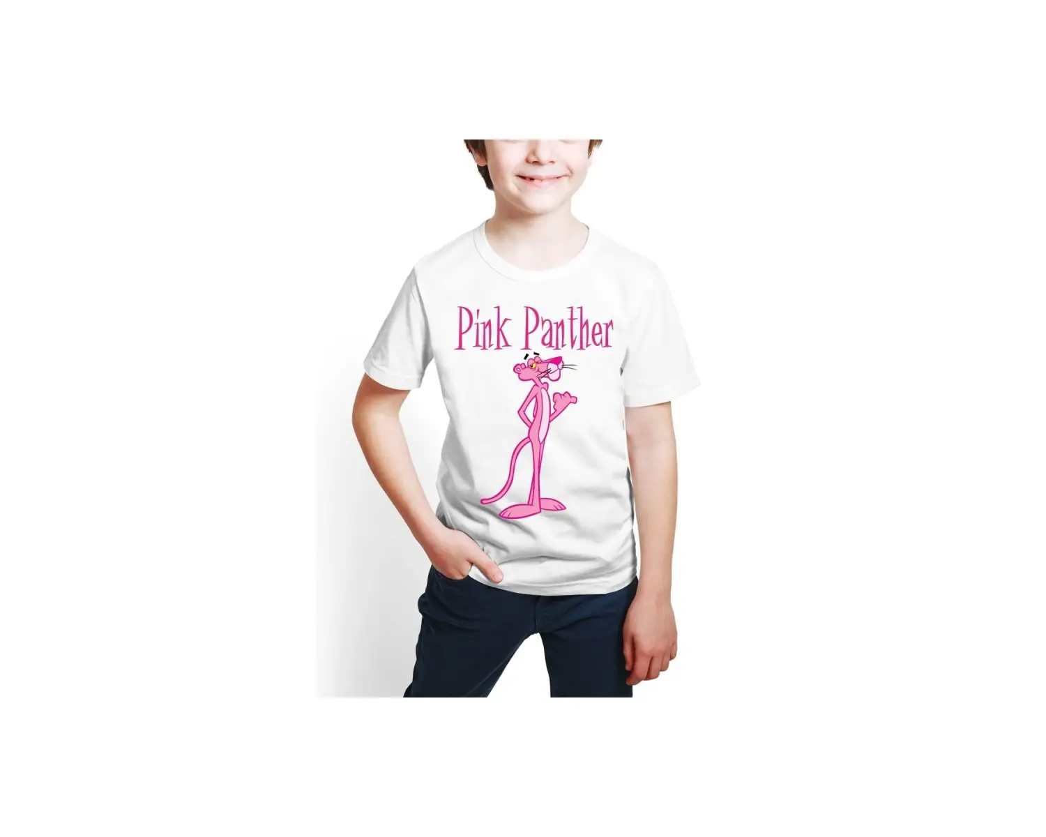 Brawl Stars Pembe Panter Dijital Baskılı Çocuk Tişört D01