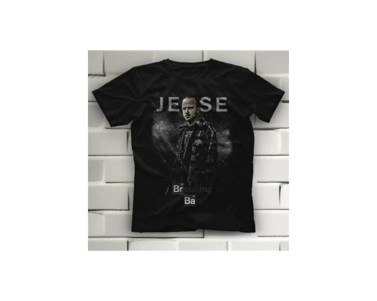 Breaking Bad Heisenberg Siyah Unisex Tişört T-shirt