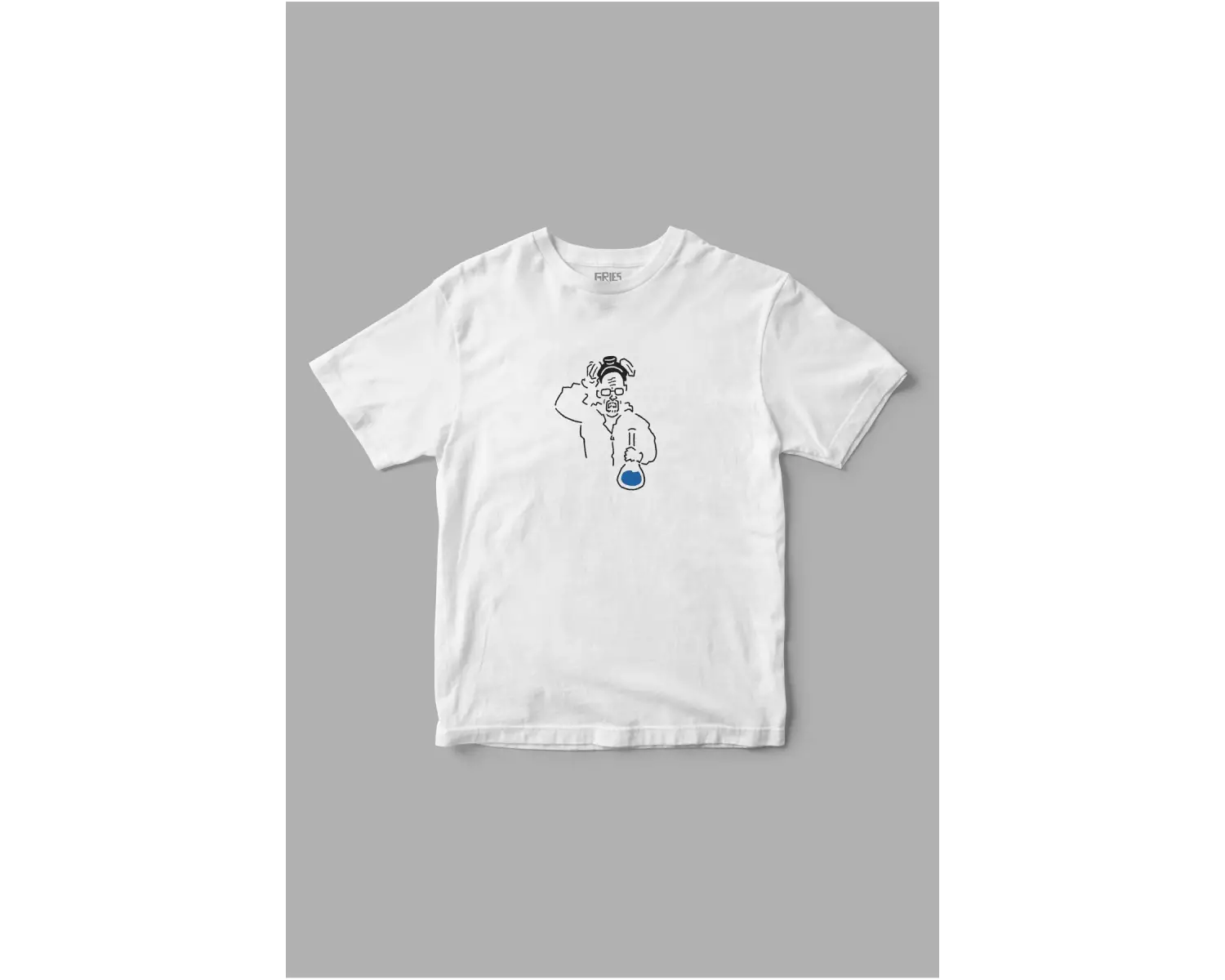 Breaking Bad Walter White Minimal Baskılı Tişört