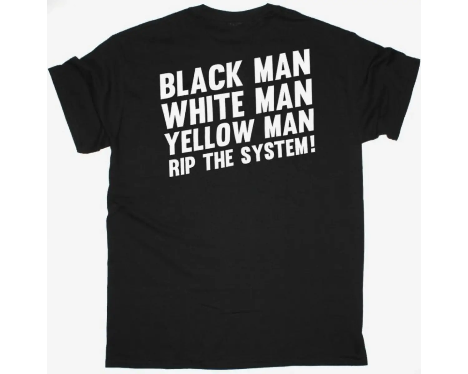 BRUJERIA BRUJA NEW BLACK T-SHIRT ÖN VE ARAKA BASKILI